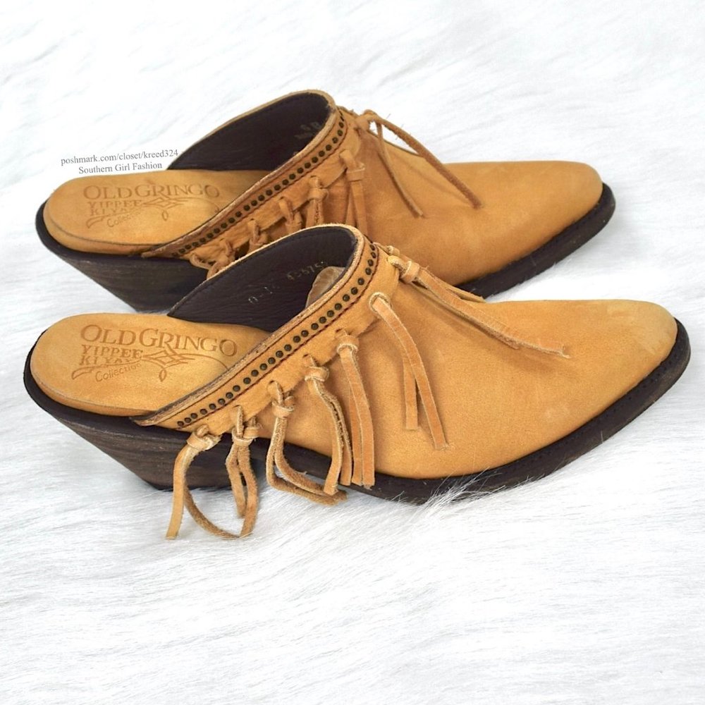OLD GRINGO Leather Booties Intricate Ankle Shoes OG poshmark.com/closet/kreed324 - Picture 2 of 8